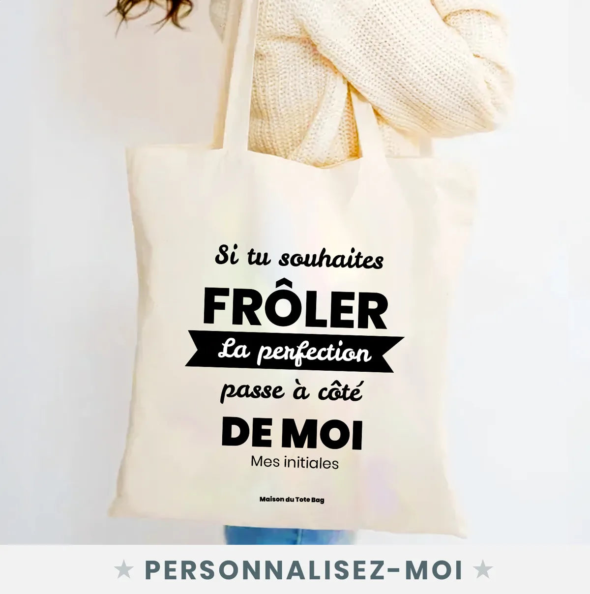 Humour Tote Bag Livraison offerte