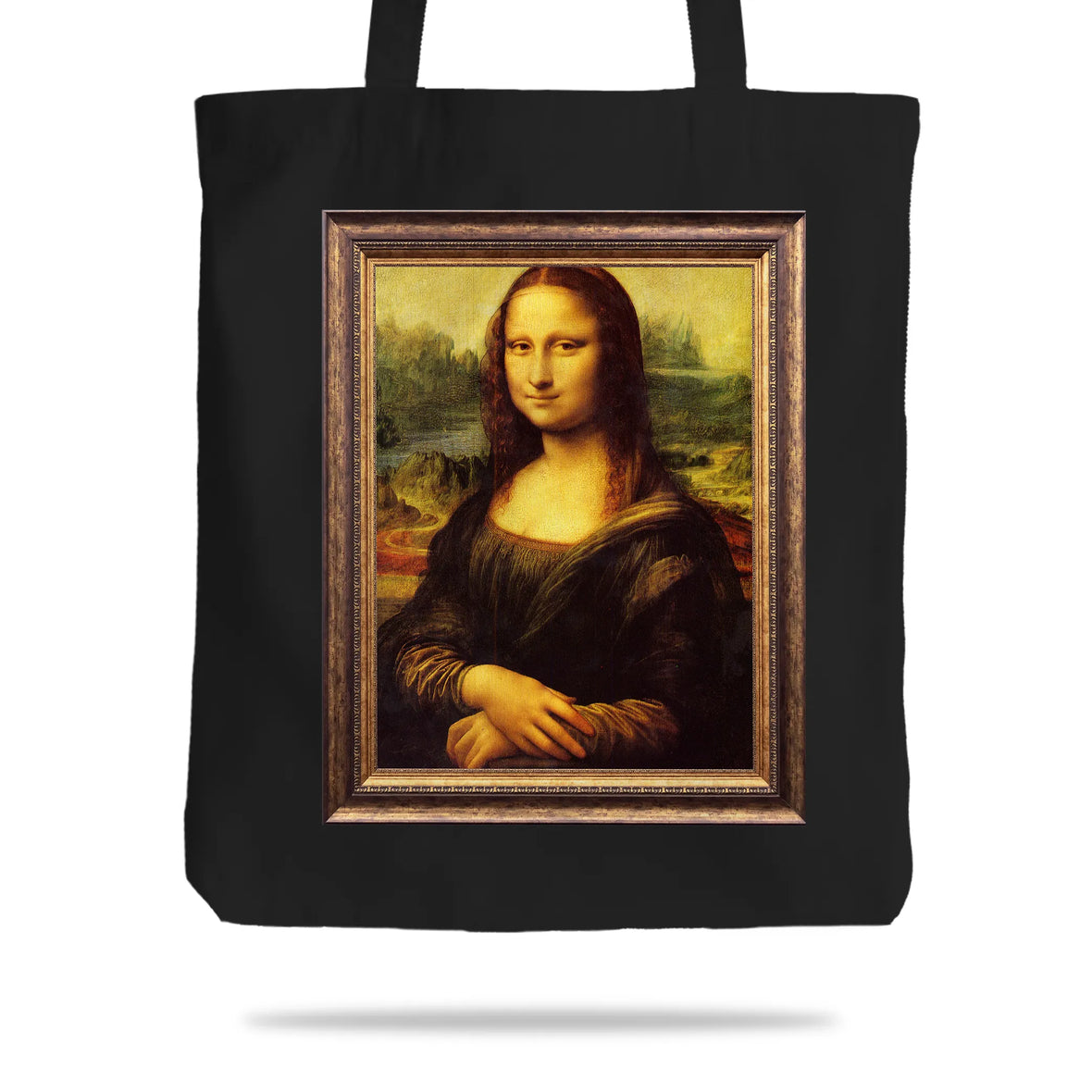 Mona lisa tote bag