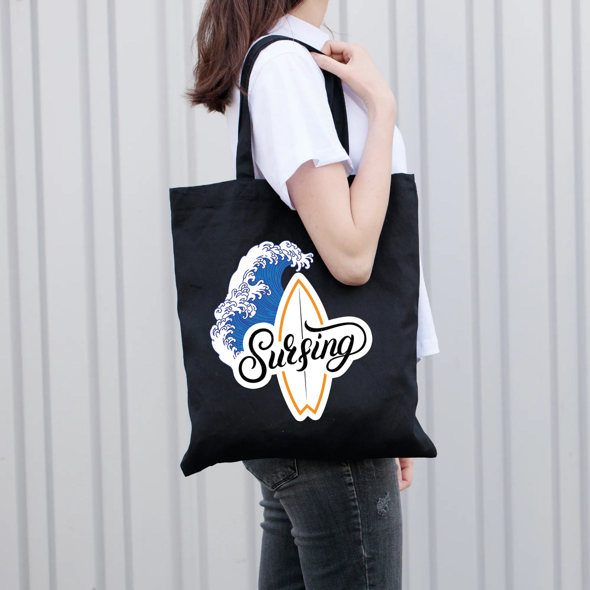 surfing tote bag | Maison du tote bag