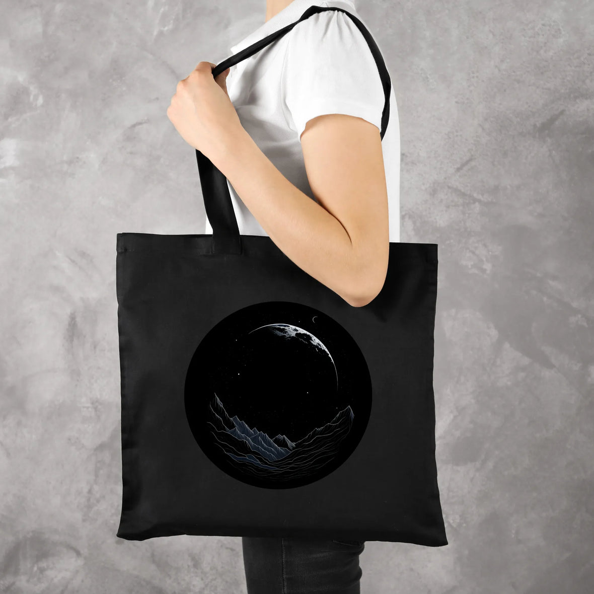 Tote bag moon | Maison du tote bag