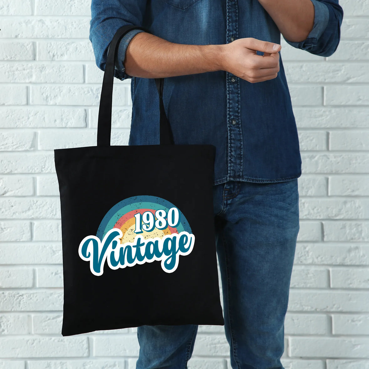 tote bag vintage année 80