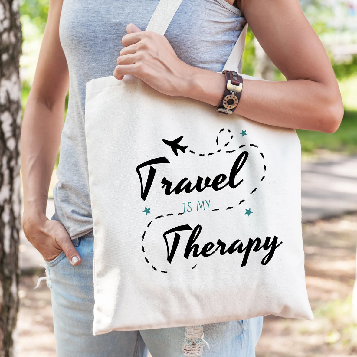 Tote bag travel is my therapy