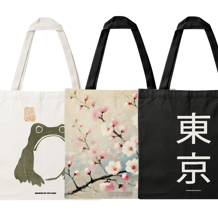 Tote bag japonais