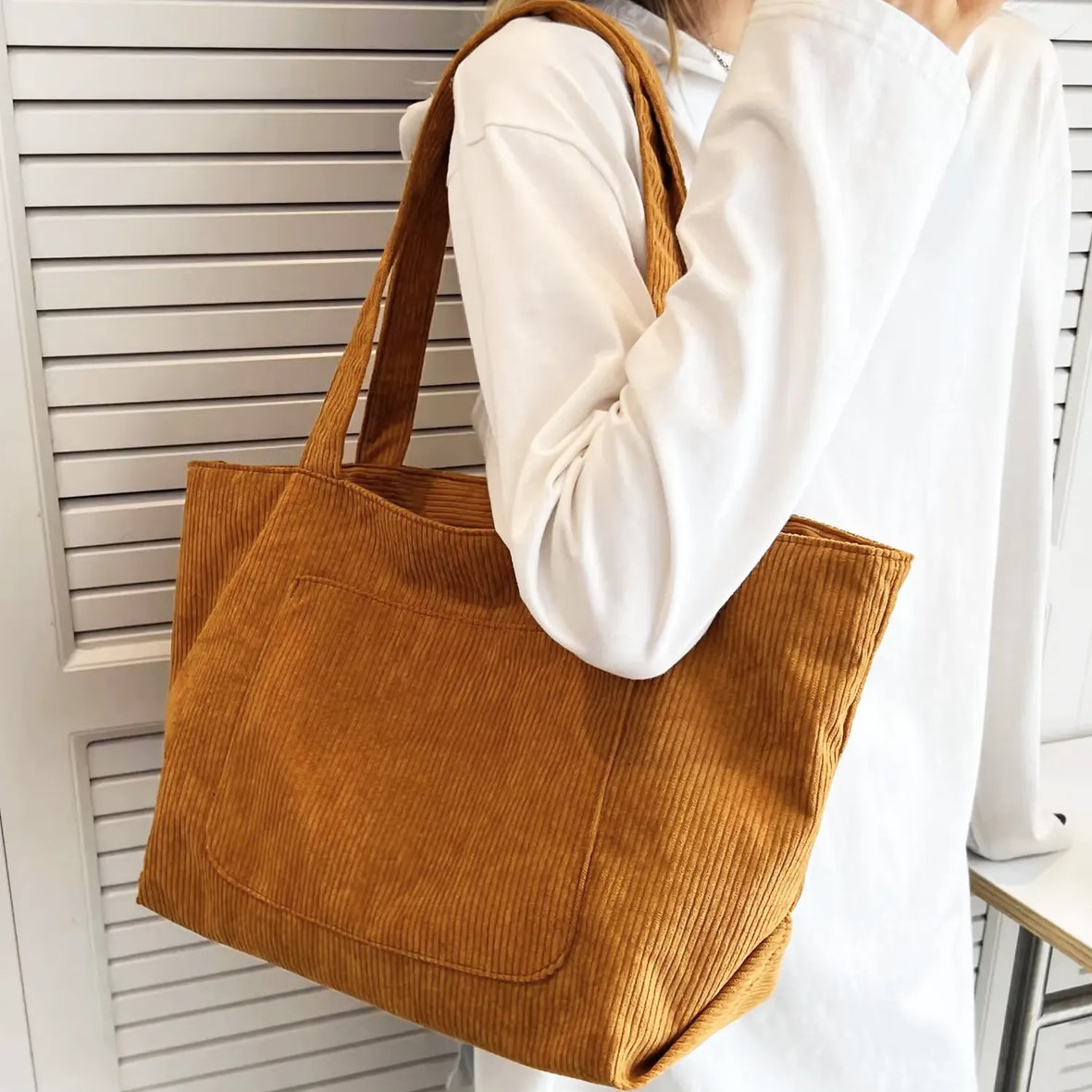 Cabas Tote Bag en velours