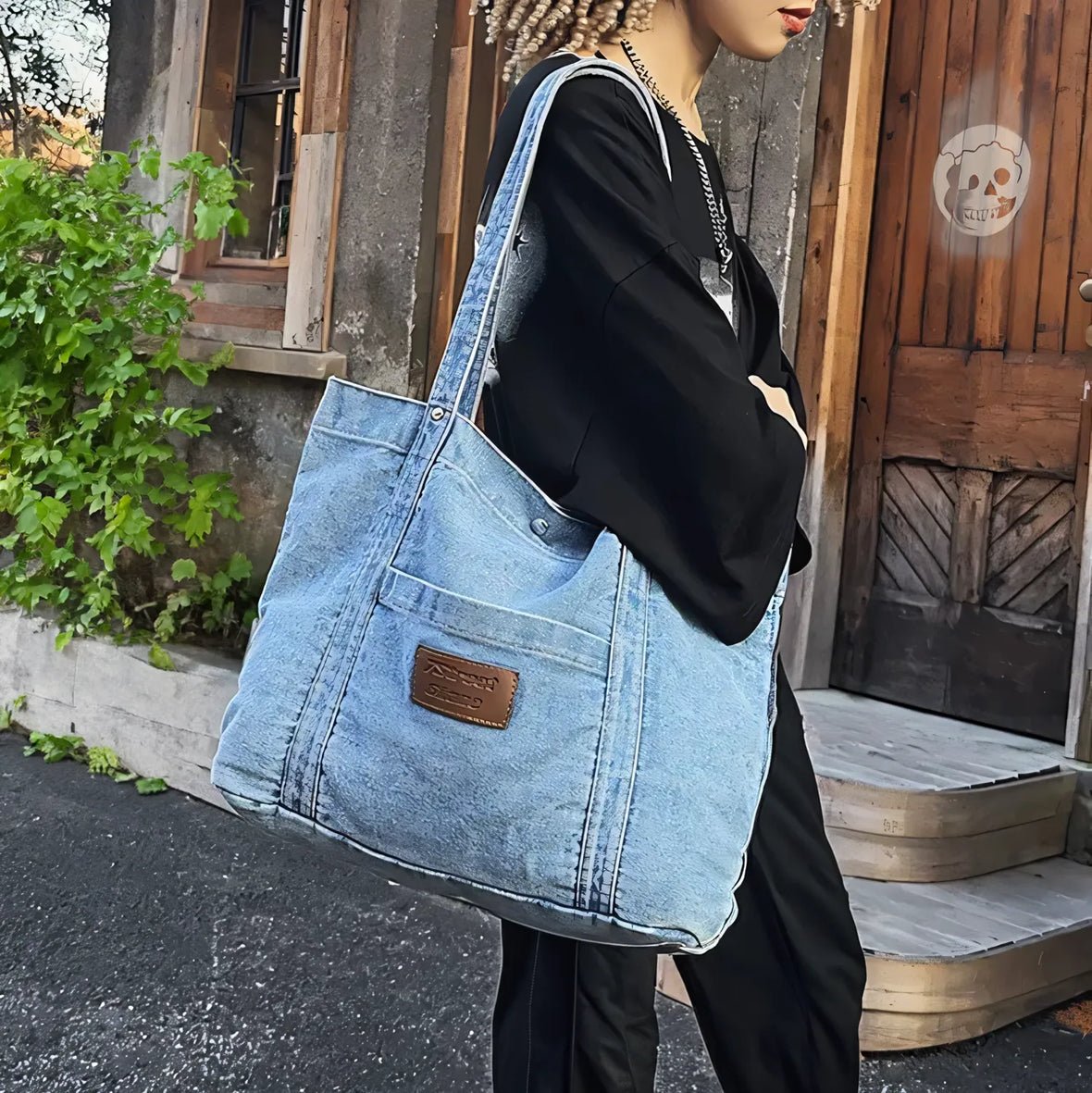 Tote bag Denim