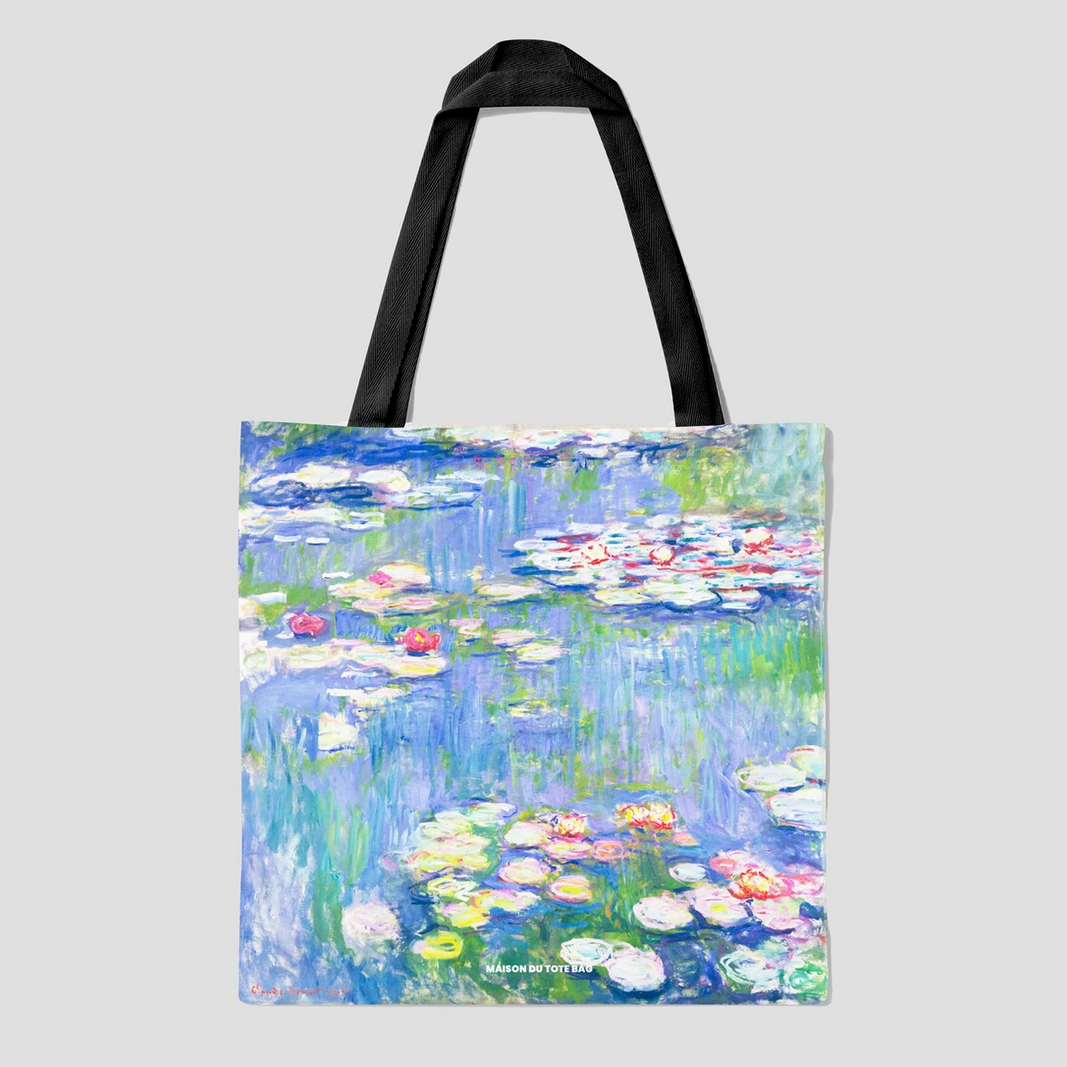 Monet Water Lilies Tote Bag