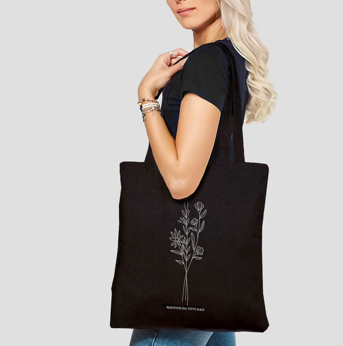 Tote Bag Fleurs Sauvages | Maison du Tote Bag