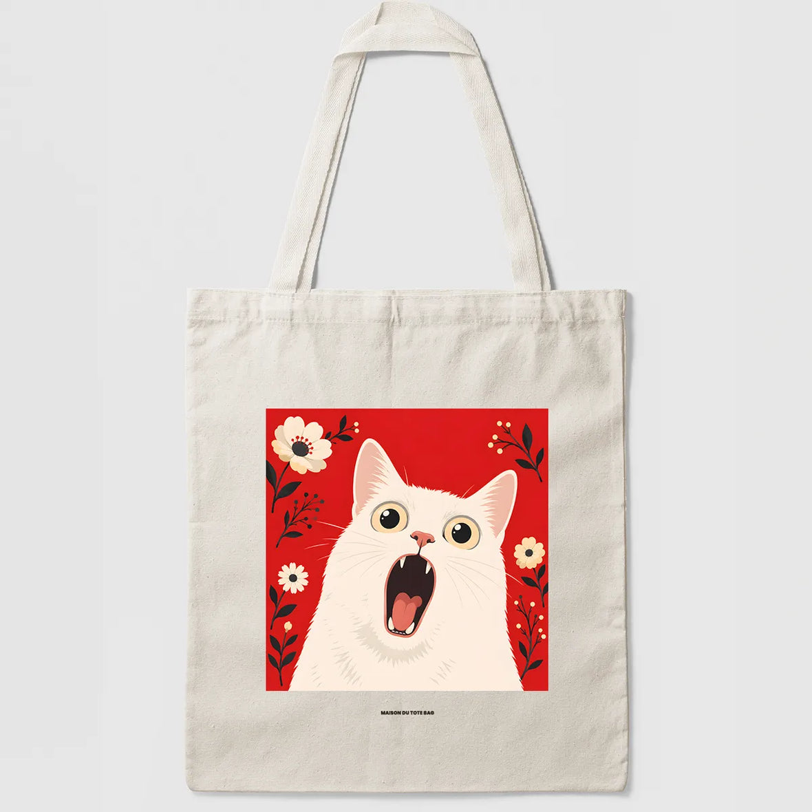 Sac Tote Bag Tete de Chat