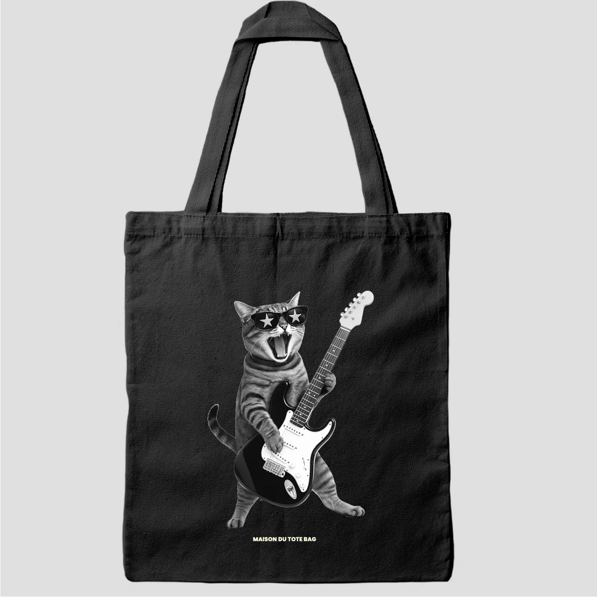 Sac noir tote bag