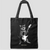 Sac noir tote bag