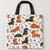 Le Tote Bag Dachshund Teckel - Petit Chien, Grand Style
