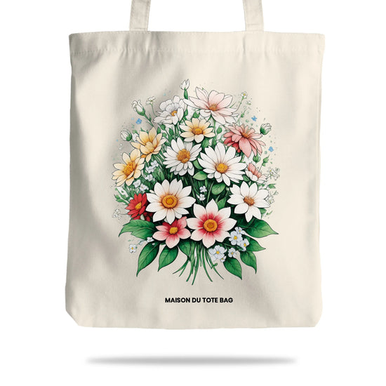 Tote Bag Bouquets de Fleurs | Maison du Tote Bag