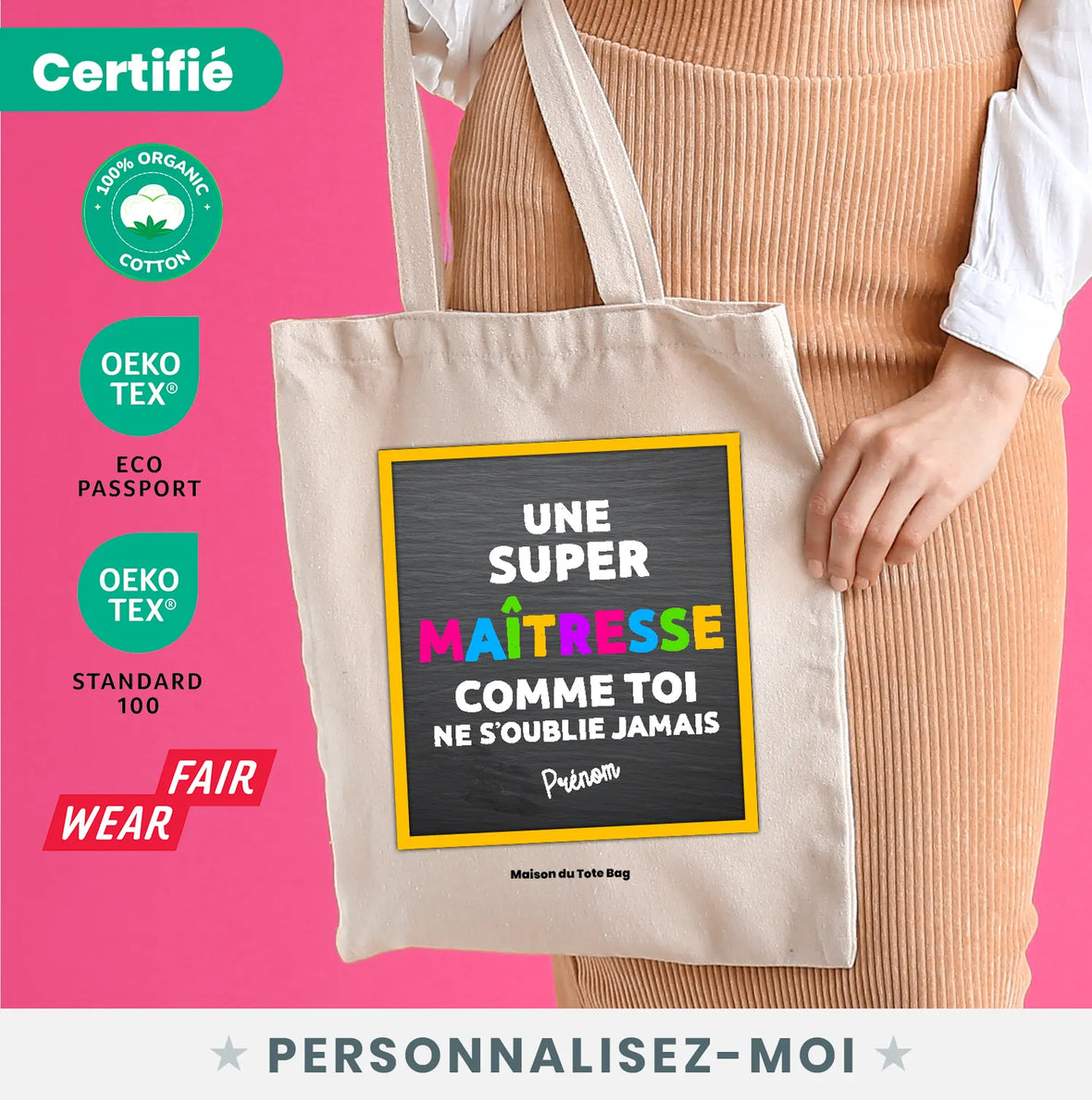 Tote Bag Cadeau Maitresse