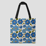 Tote Bag Fleur Bleu