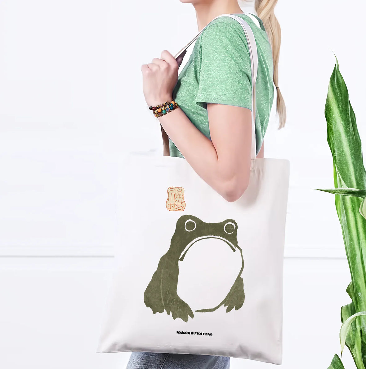 Tote Bag Grenouille Japon Matsumoto