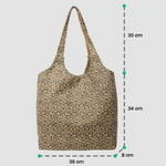 Tote Bag Leopard Print dimensions