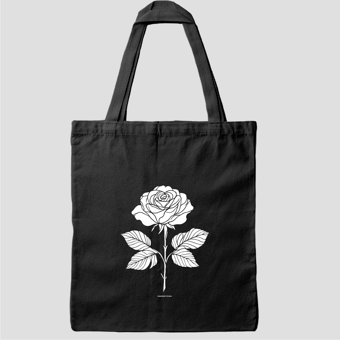 Tote Bag Noir Simple