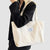 Tote Bag Velours Poche Avant