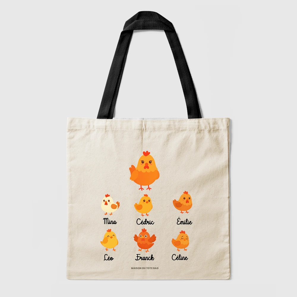 Tote Bag Maman Poule