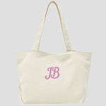 Tote bag velours côtelé