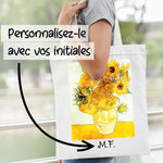 Van Gogh Tournesols Tote Bag personnalisé