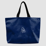 Grand Tote Bag Bleu Marine