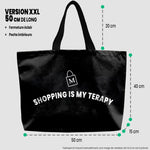 Grand tote bag noir