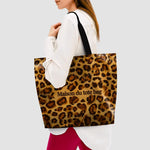 Grand tote bag leopard XXL