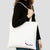 Grand tote bag toile