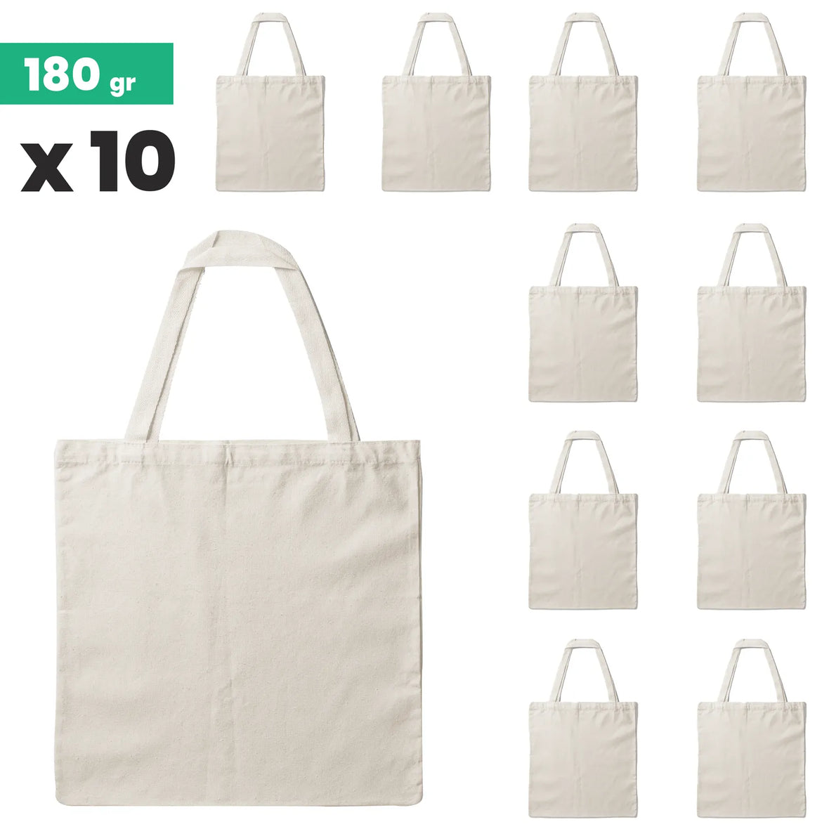 Lot de Tote Bag Vierge