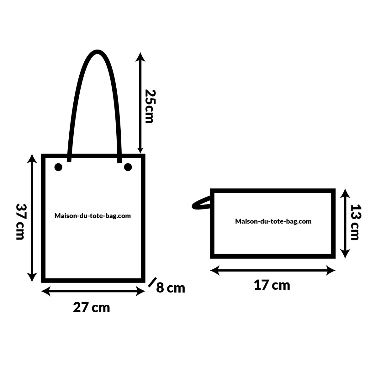 Tote Bag Avec Pochette