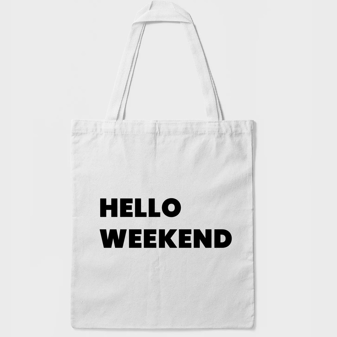 Tote bag blanc à personnaliser exemple