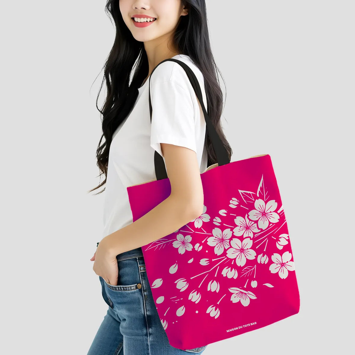 Tote Bag Cerisier Japonais