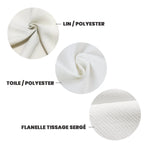 flanelle, lin, toile