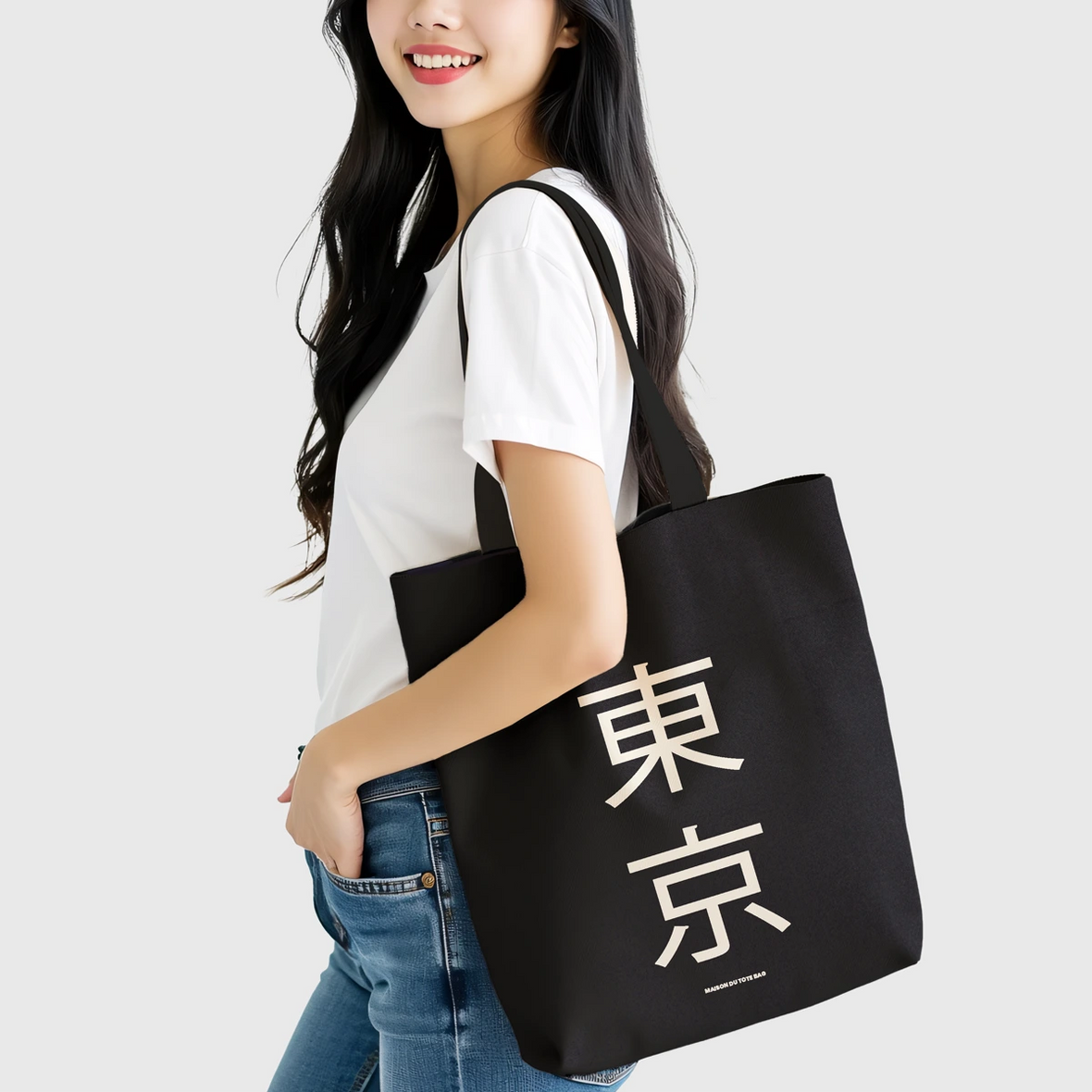 Tote Bag ecriture japonais tokyo