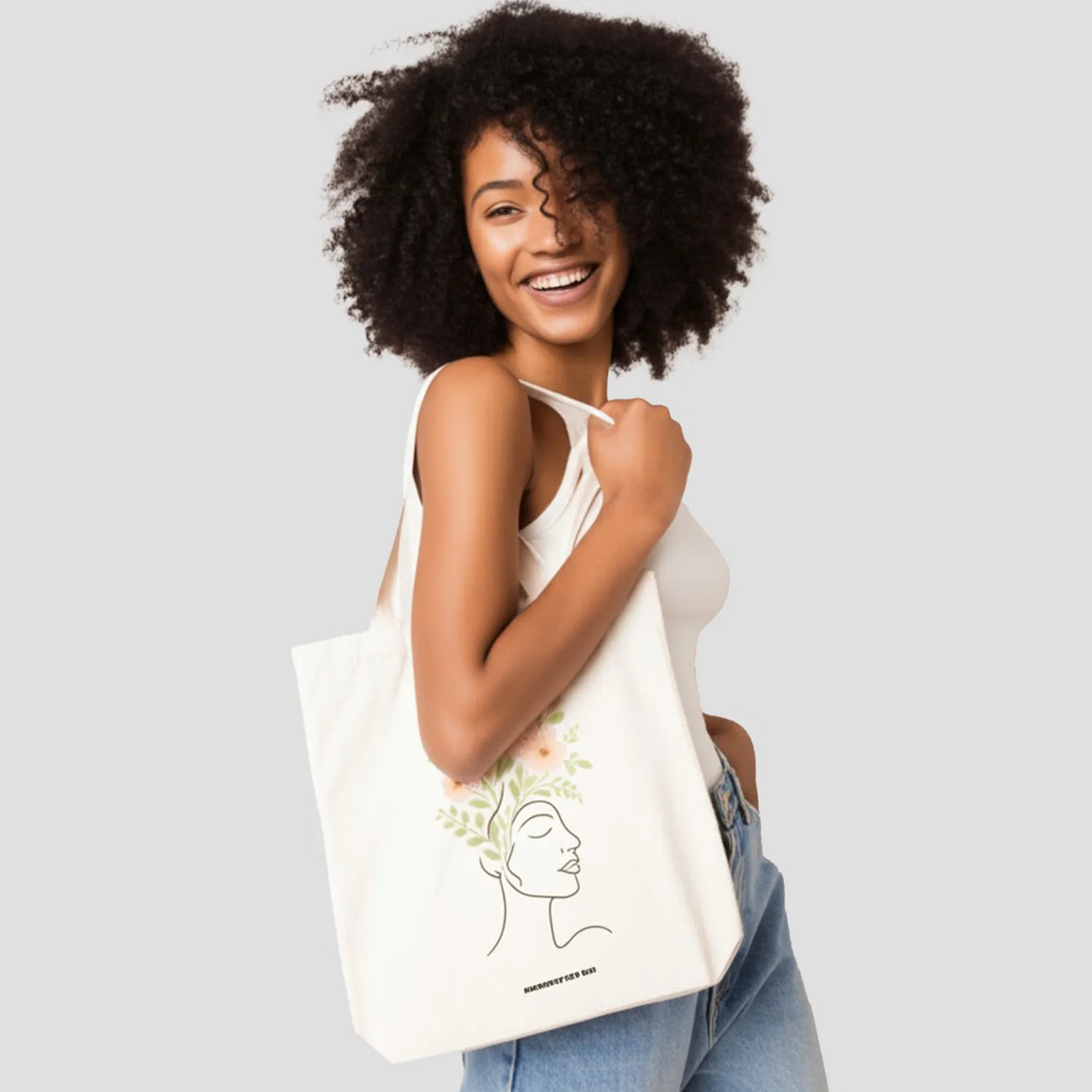 Tote Bag Fourre-Tout Minimaliste