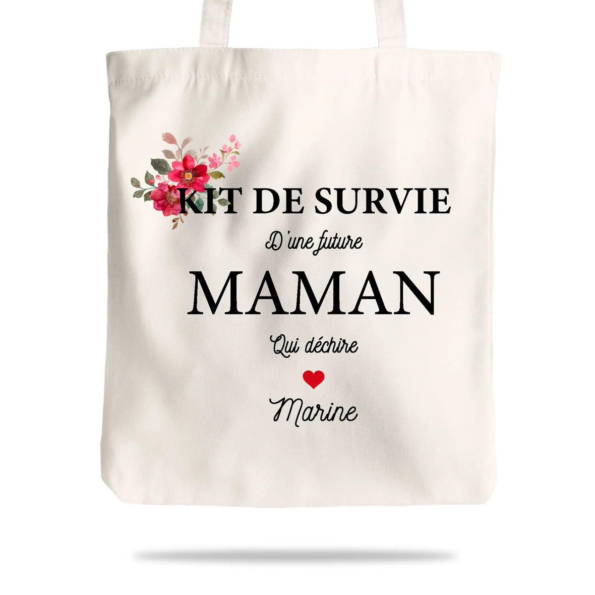 Tote bag futur maman
