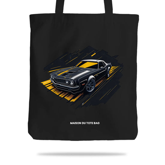 Tote bag homme voiture