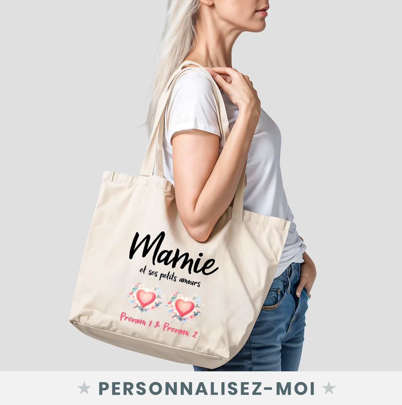 Tote Bag Mamie personnalisé