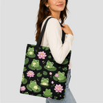Tote Bag Motif Grenouille