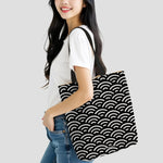 Tote Bag au Motif Japonais