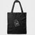 Tote bag noir fermeture éclair