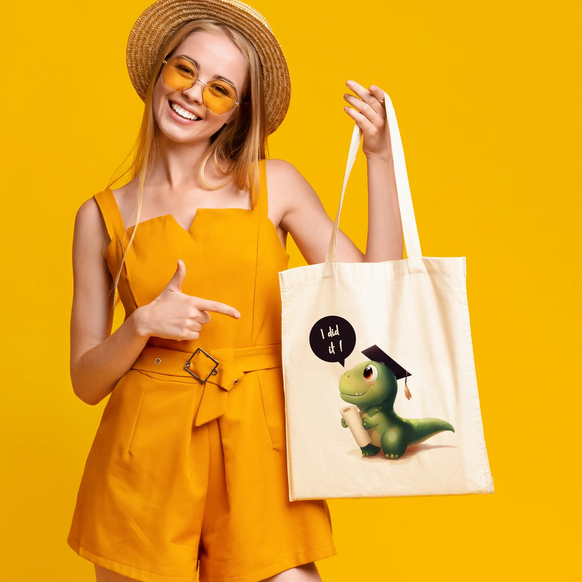 Tote bag dinosaur