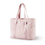 sac pour ordinateur rose pastel