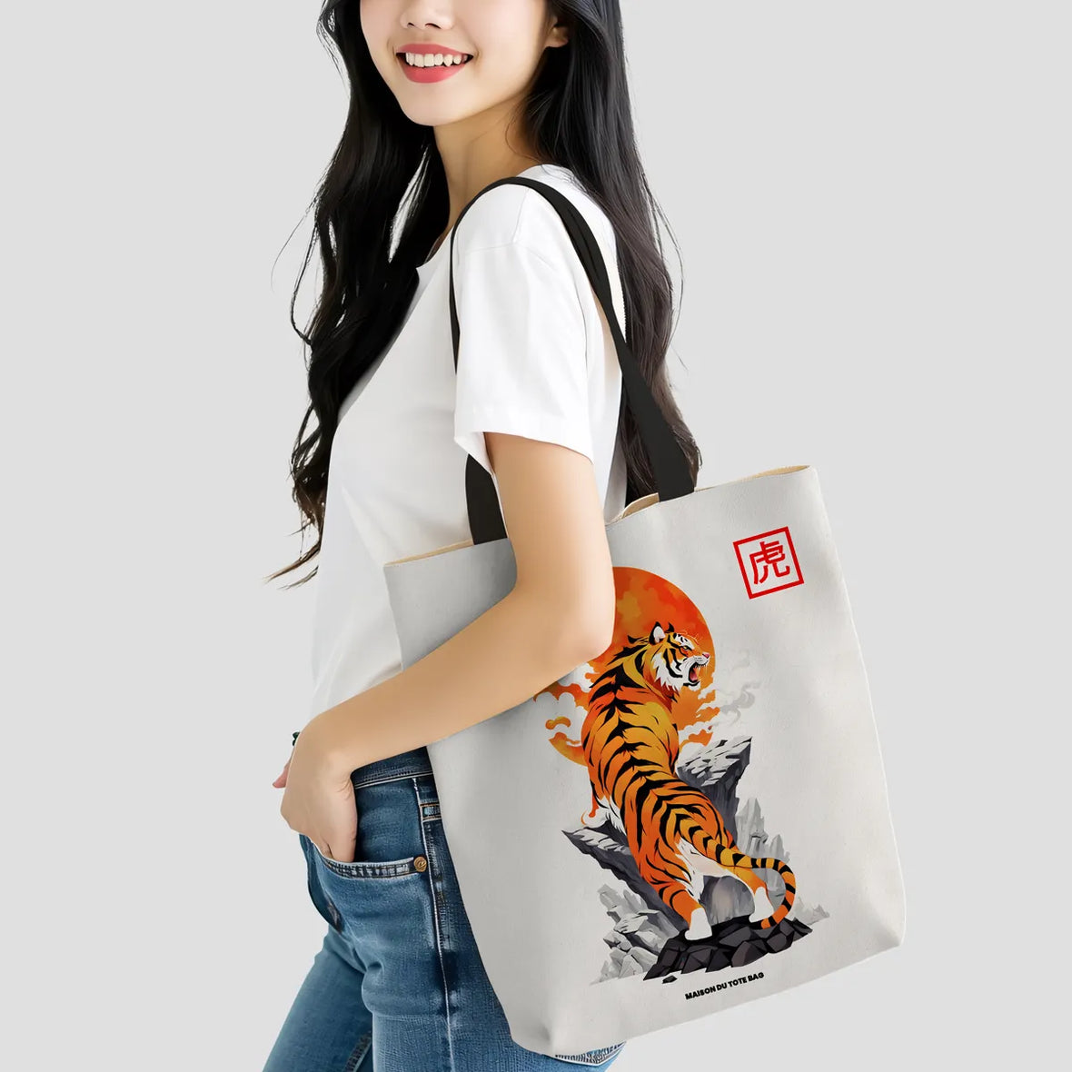 Tote Bag Tigre Japonais