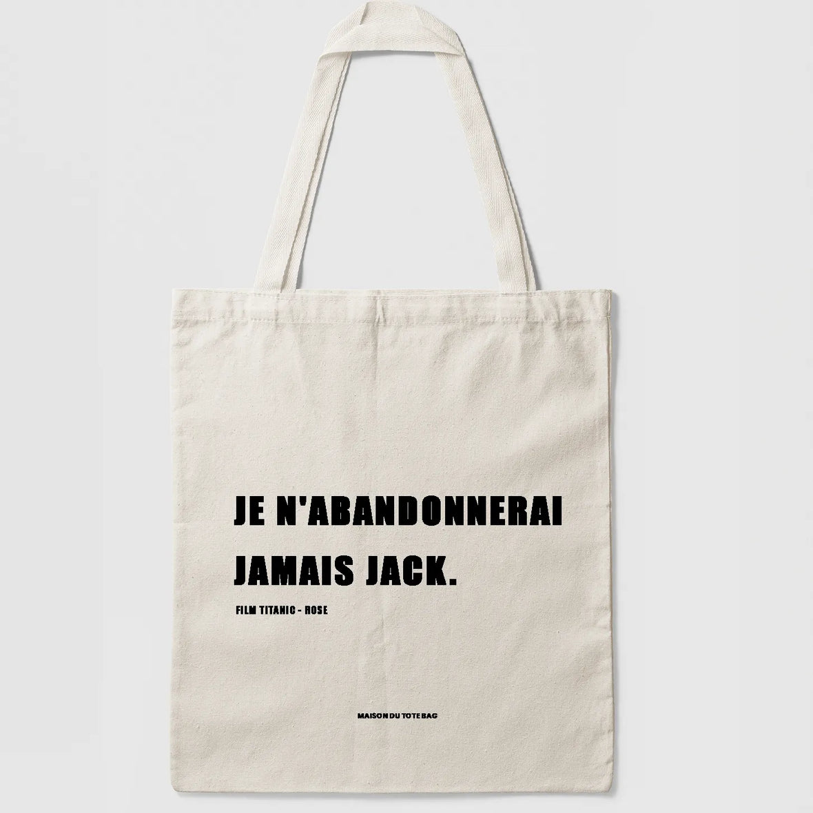 Tote Bag Titanic Citation