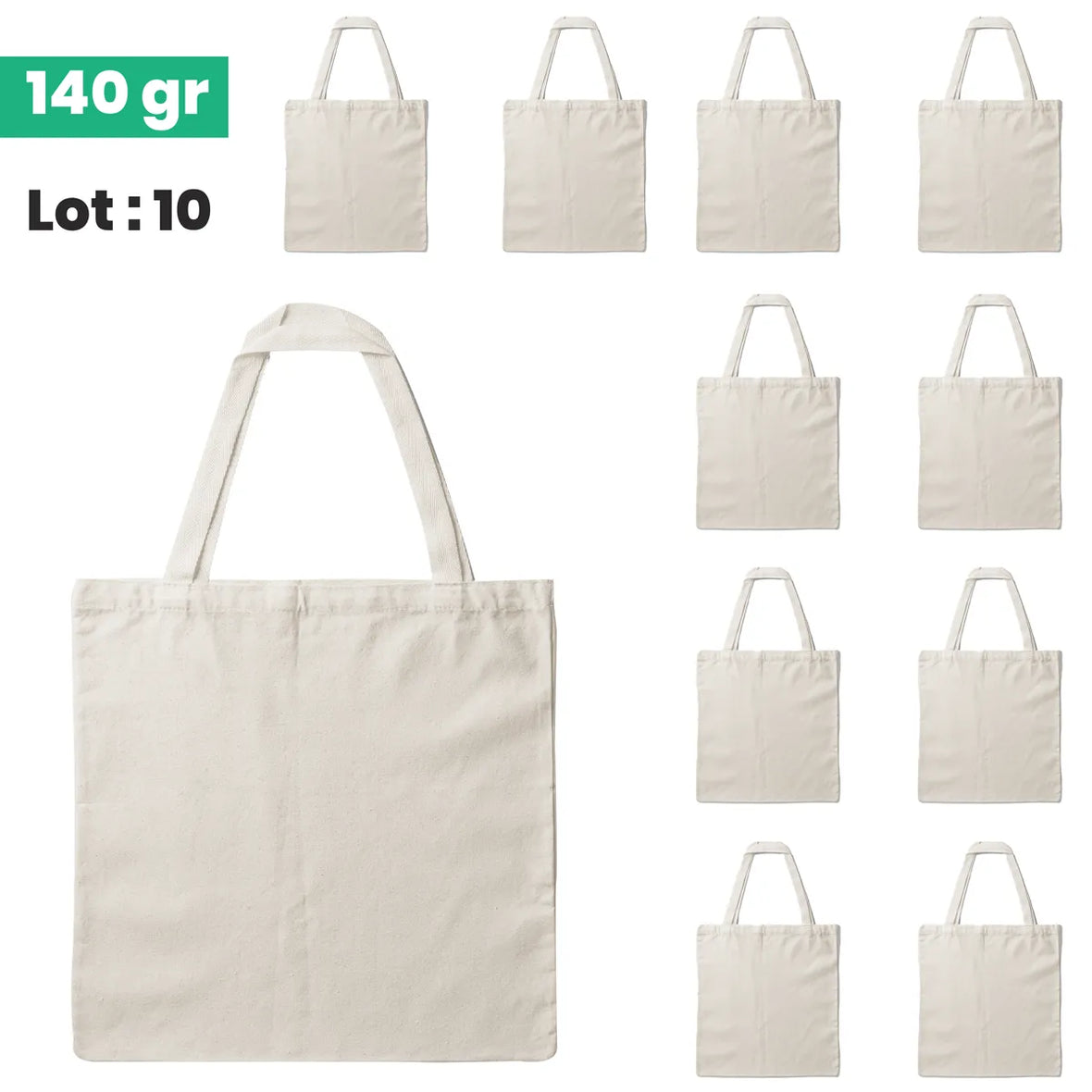 Lot Tote Bag Vierge