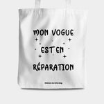 Tote Bag Vogue blanc