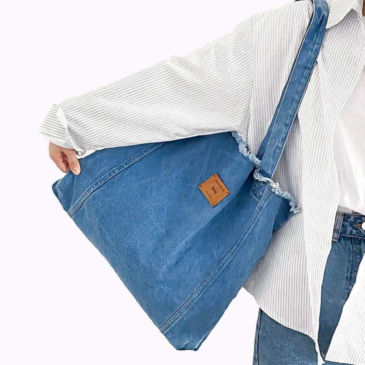 Tote Denim Bag Style