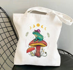Tote Bag Grenouille Artistique | Maison du Tote Bag